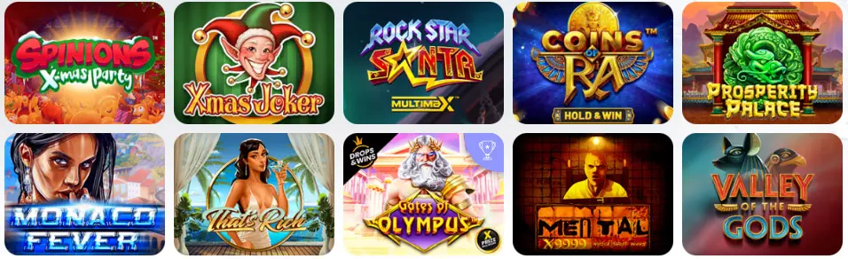 HORUS CASINO Tragamonedas clásicas