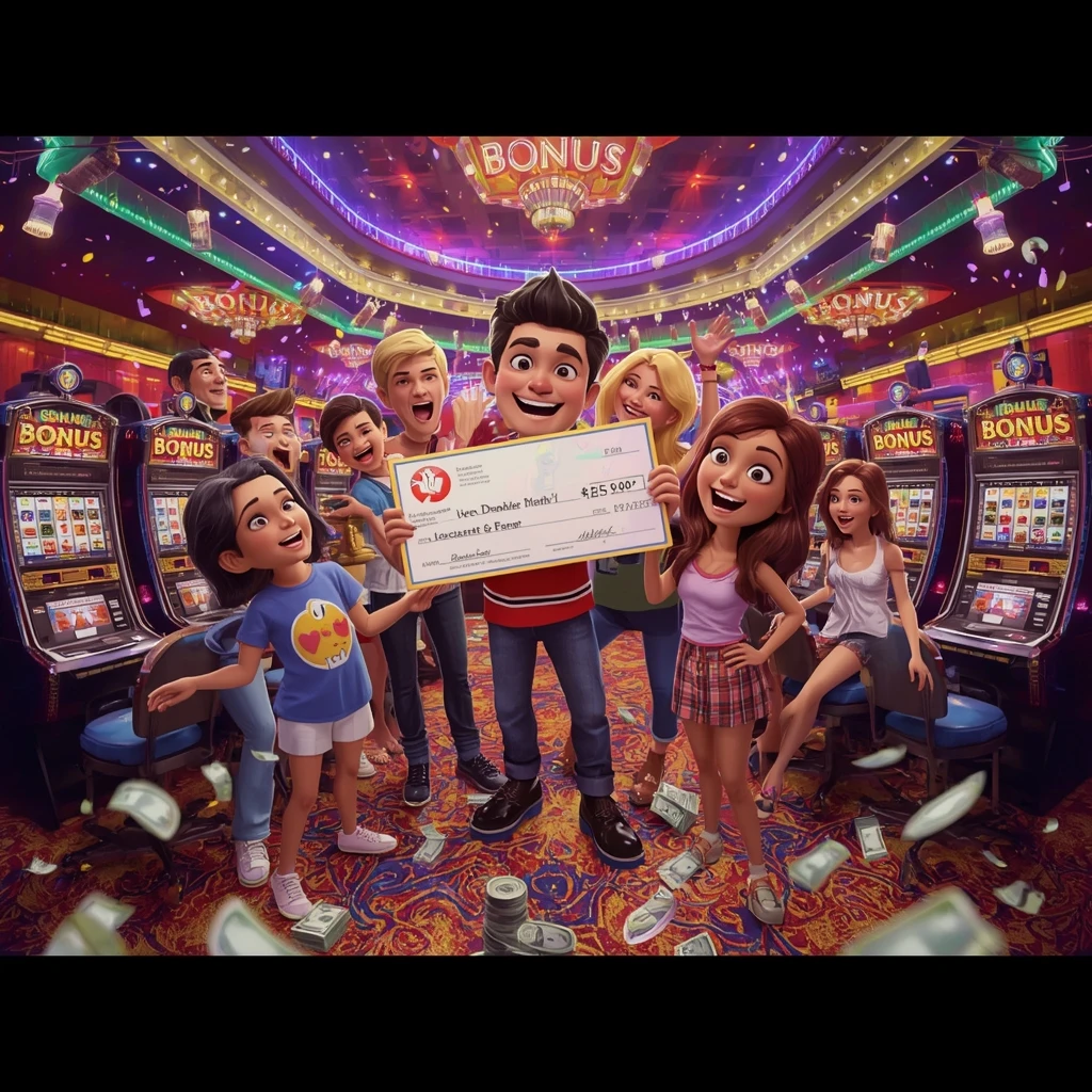 bono en las manos de un hombre en el casino HORUS CASINO