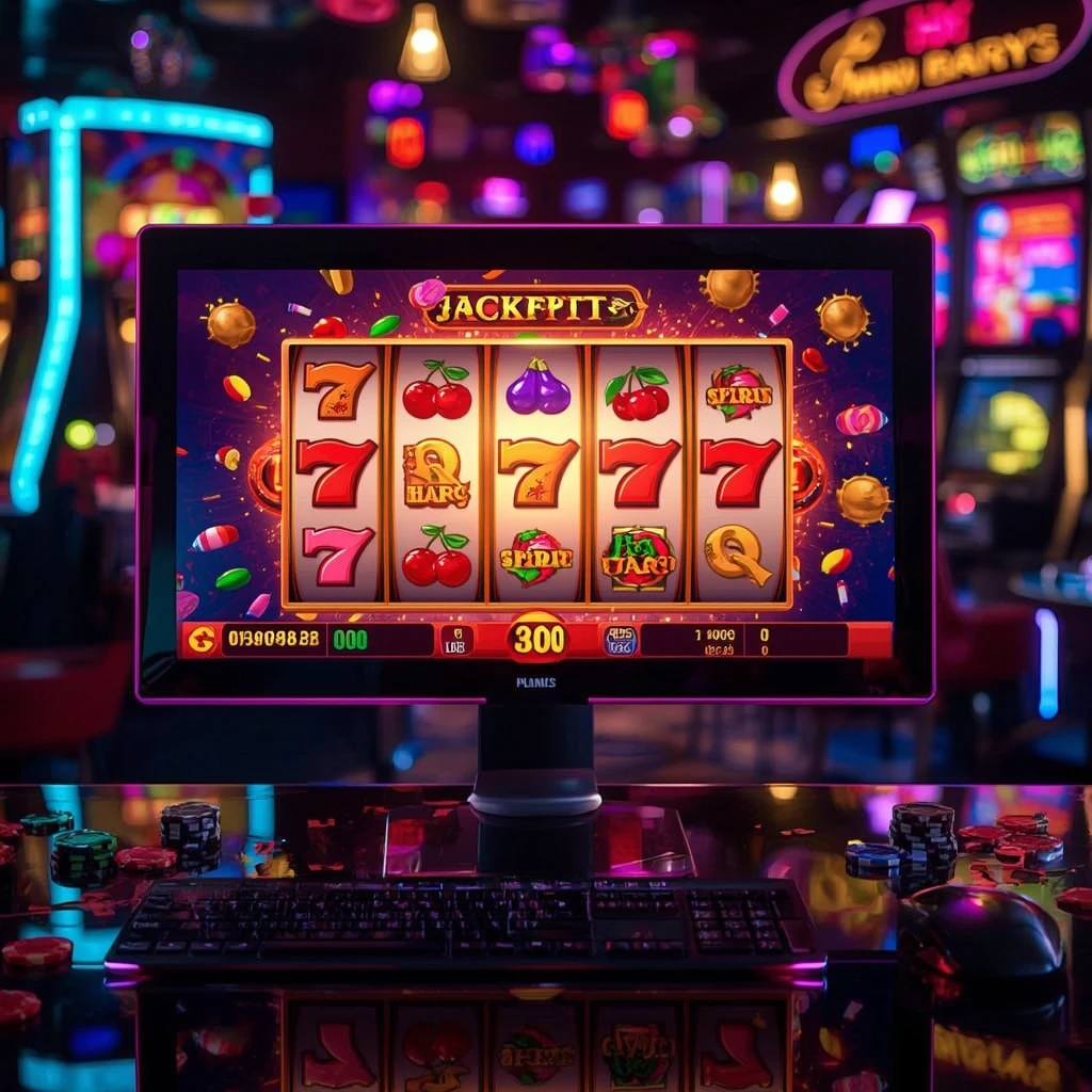tragamonedas en la pantalla HORUS CASINO